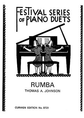 Thomas A. Johnson: Rumba: Klavier Duett