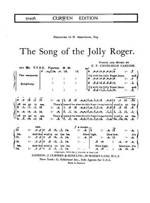 C.F. Chudleigh Candish: The Song Of The Jolly Roger: Männerchor mit Begleitung