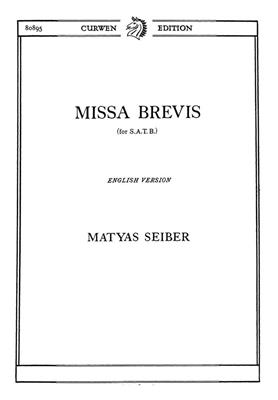 Matyas Seiber: Missa Brevis: Gemischter Chor mit Begleitung
