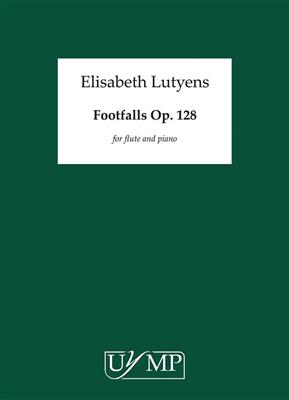 Elisabeth Lutyens: Footfalls Op.128: Flöte mit Begleitung