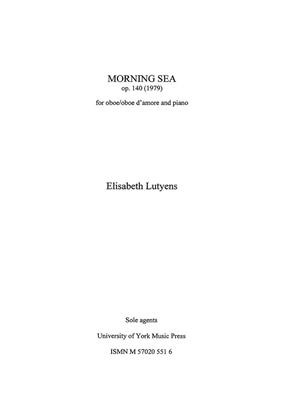 Elisabeth Lutyens: Morning Sea Op.140: Oboe mit Begleitung