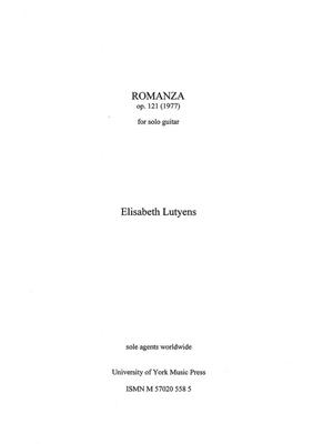 Elisabeth Lutyens: Romanza Op.121: Gitarre Solo