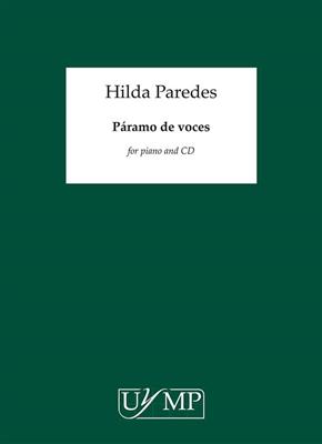 Hilda Paredes: Páramo De Voces: Klavier mit Begleitung