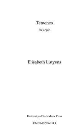 Elisabeth Lutyens: Temenos: Orgel