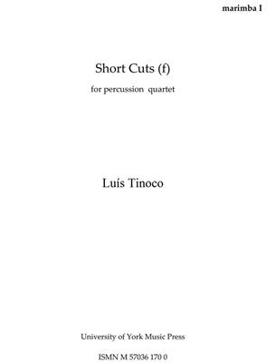 Luís Tinoco: Short Cuts: Percussion Ensemble