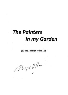 Nigel Osborne: The Painters In My Garden: Flöte Ensemble