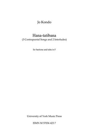 Jo Kondo: Hana-Tatibana: Gesang mit sonstiger Begleitung