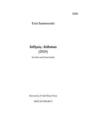 Evis Sammoutis: Isthmus: Gemischter Chor mit Begleitung