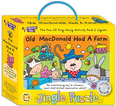 Jingle Puzzle - Old MacDonald Had A Farm