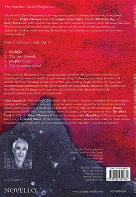 Giles Swayne: Four Christmas Carols Op.77: Gemischter Chor mit Klavier/Orgel