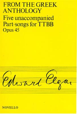 Edward Elgar: Five unaccompanied Part Songs Op. 45: Männerchor mit Begleitung