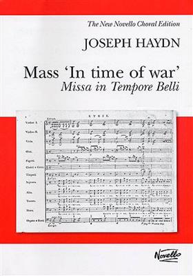 Franz Joseph Haydn: Mass In Time Of War (Vocal Score Ed. Pilkington): Gemischter Chor mit Klavier/Orgel