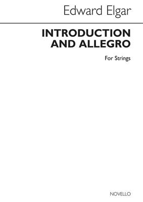 Edward Elgar: Introduction And Allegro (Parts): Streichquartett
