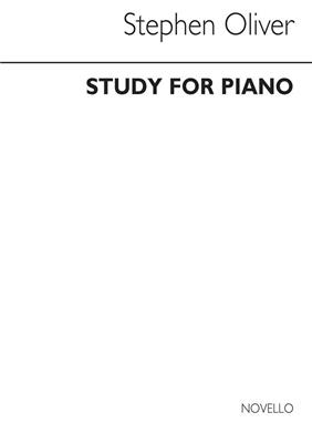 Stephen Oliver: Study For Piano: Klavier Solo