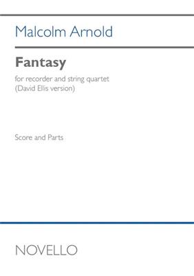 Malcolm Arnold: Fantasy for Recorder and String Quartet: Streichquartett