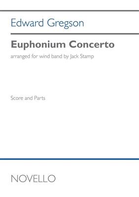 Edward Gregson: Euphonium Concerto: (Arr. Jack Stamp): Blasorchester mit Solo
