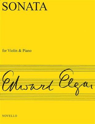 Edward Elgar: Sonata For Violin And Piano (E Minor): Violine mit Begleitung