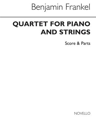 Benjamin Frankel: Piano Quartet Op.26: Klavierquartett