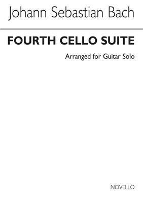 Johann Sebastian Bach: Fourth Cello Suite-BWV1010-Guitar: (Arr. John W. Duarte): Gitarre Solo