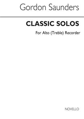 Classical Solos for Treble Recorder: Altblockflöte