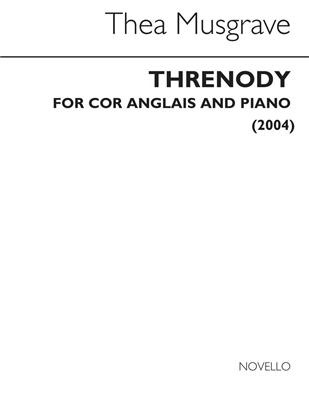 Thea Musgrave: Threnody For Cor Anglais And Piano: Englischhorn