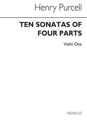 Henry Purcell: Ten Sonatas Of Four Parts For Violin 1: Violine Solo