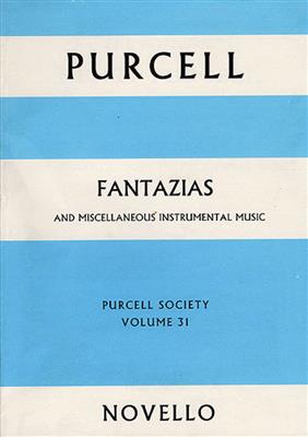 Henry Purcell: Fantazias And Miscellaneous Instrumental Music: Orchester
