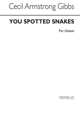 Cecil Armstrong Gibbs: You Spotted Snakes: Gesang mit Klavier