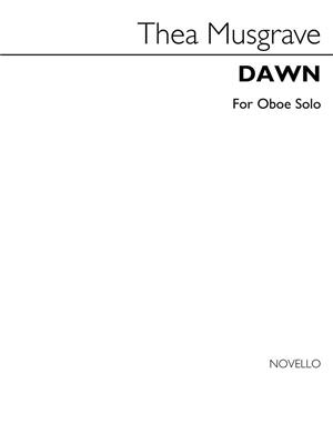 Thea Musgrave: Dawn: Oboe Solo