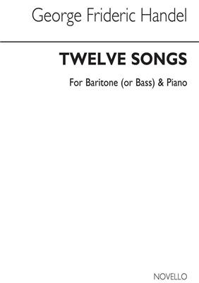 Twelve Songs For Baritone or Bass: Gesang mit Klavier