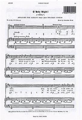Adolphe Charles Adam: O Holy Night (Soprano Solo): Gesang mit Klavier