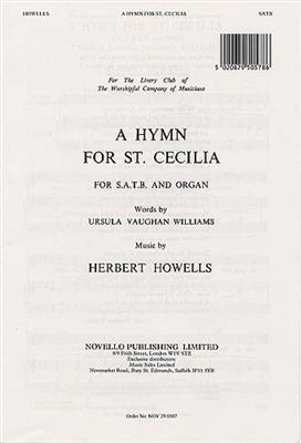Herbert Howells: Hymn For St Cecilia: Gemischter Chor mit Klavier/Orgel