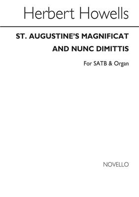 Herbert Howells: Magnificat And Nunc Dimittis (St. Augustine's): Gemischter Chor mit Klavier/Orgel
