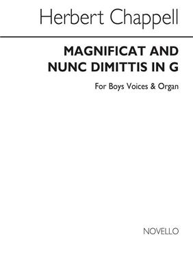 Herbert Chappell: Magnificat And Nunc Dimittis In G: Frauenchor mit Klavier/Orgel