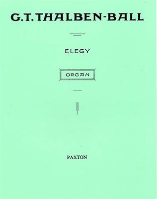 George Thalben-Ball: Elegy For Organ: Orgel
