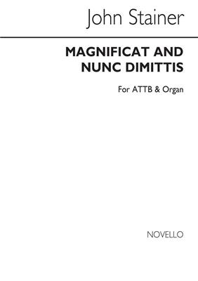 Sir John Stainer: Magnificat And Nunc Dimittis (Men's Voices): Männerchor mit Klavier/Orgel
