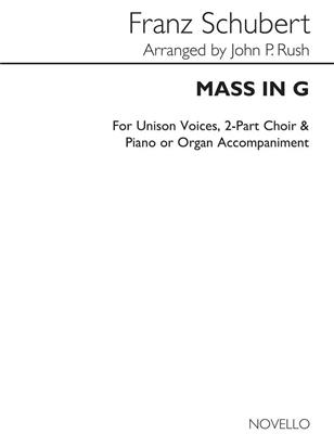 Franz Schubert: Mass In G: Frauenchor mit Klavier/Orgel
