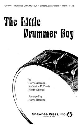 Harry Simeone: The Little Drummer Boy: Männerchor mit Klavier/Orgel