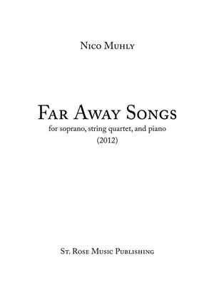 Nico Muhly: Far Away Songs: Kammerensemble