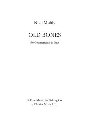 Nico Muhly: Old Bones: Gesang mit Gitarre