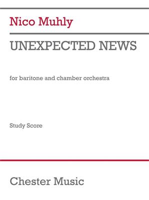 Nico Muhly: Unexpected News: Kammerorchester