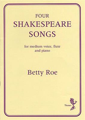 Betty Roe: 4 Shakespeare Songs: Kammerensemble