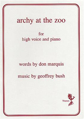 Geoffrey Bush: Archy At The Zoo: Gesang mit Klavier