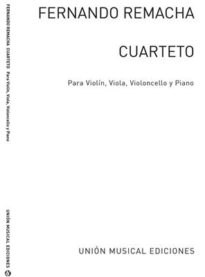 Fernando Remacha: Cuarteto: Klavierquartett