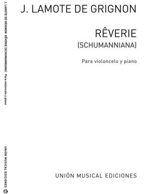 Reverie For Cello And Piano: Cello mit Begleitung