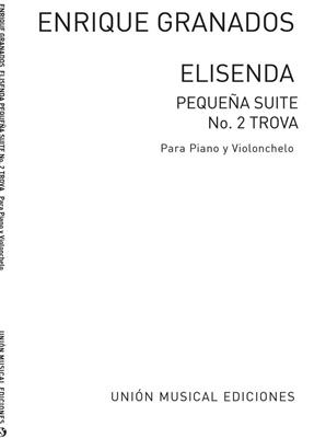Elisenda para Cello - Piano: Cello mit Begleitung