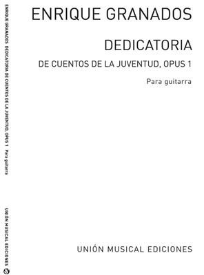 Didicatoria Op.1: Gitarre Solo