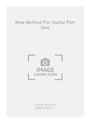 New Method For Guitar Part One