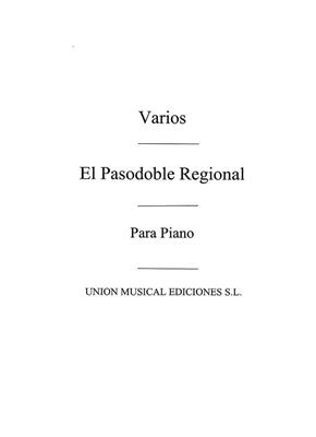 Varios: Album De Pasodoblesregionales For Piano: Klavier Solo