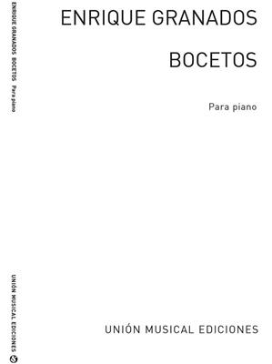 Enrique Granados: Bocetos: Klavier Solo